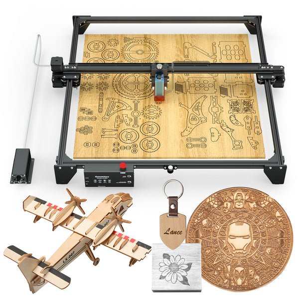 Genmitsu Jinsoku LC-60A 5.5W Laser Graveur Cutter avec Air Assist System