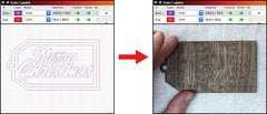 Comment graver au laser des étiquettes de cadeaux de Noël DIY