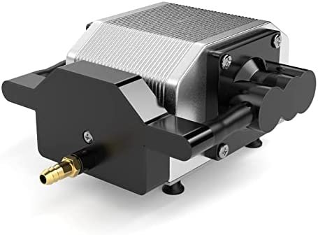 Air Assist Graveur Air Assist 30 L/min Air Assist Vitesse Réglable pour Machine à Graver Laser Kit de Buse D’assistance à l’air