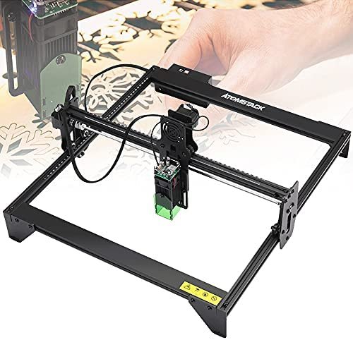 ZXLZM Graveur Laser,Kit De Machine à DéCouper,Graveur Laser De Bureau,Zone De Gravure 410X400mm,Marquage Laser Bricolage pour MéTal,Gravure De PréCision Et DéCoupe à Haute éNergie.