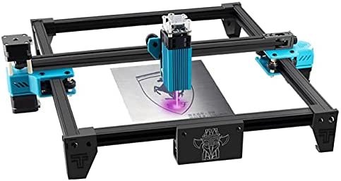 oueaen Machine de Gravure Laser Totem S Graveur Laser 20W Machine de Gravure Laser de Haute précision pour coupeur de Cuir en Bois en métal(Moi)