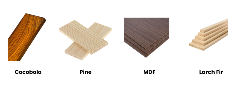 Sélection du meilleur bois pour la gravure et la découpe au laser (Guide du débutant) 3 Woods à approcher avec prudence
